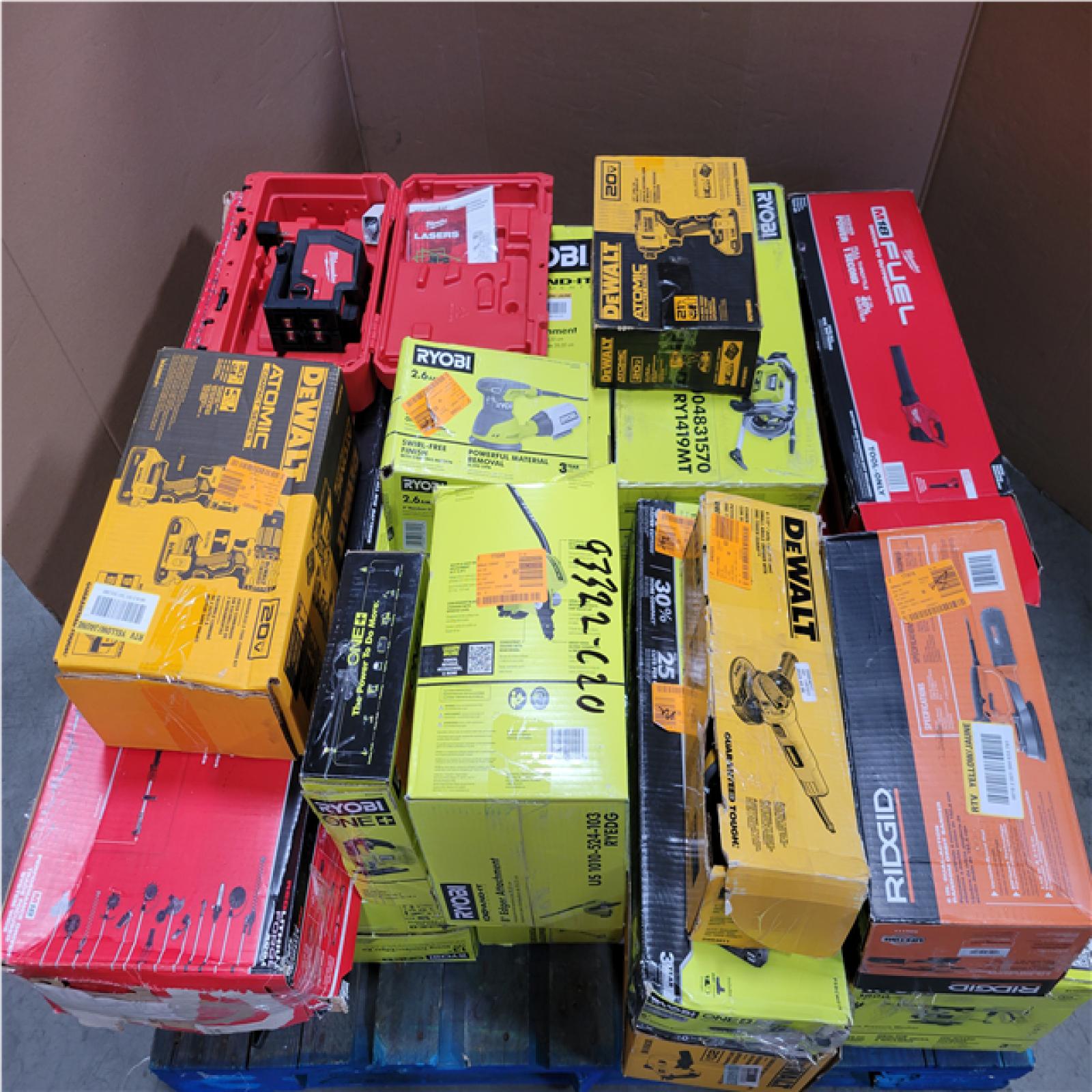 CALIFORNIA AS-IS TOOL PALLET