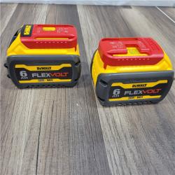 AS-IS DEWALT FLEXVOLT 20V/60V MAX Lithium-Ion 6.0Ah Battery Pack (2 Pack)