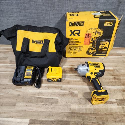 HOUSTON LOCATION - AS - IS DEWALT 20V MAX Lithium-Ion Cordless 1/2 in. Impact Wrench Kit