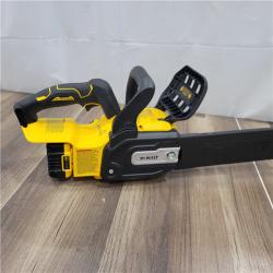 AS-IS   DEWALT 20V MAX Compact 12 Brushless Cordless Chainsaw Kit