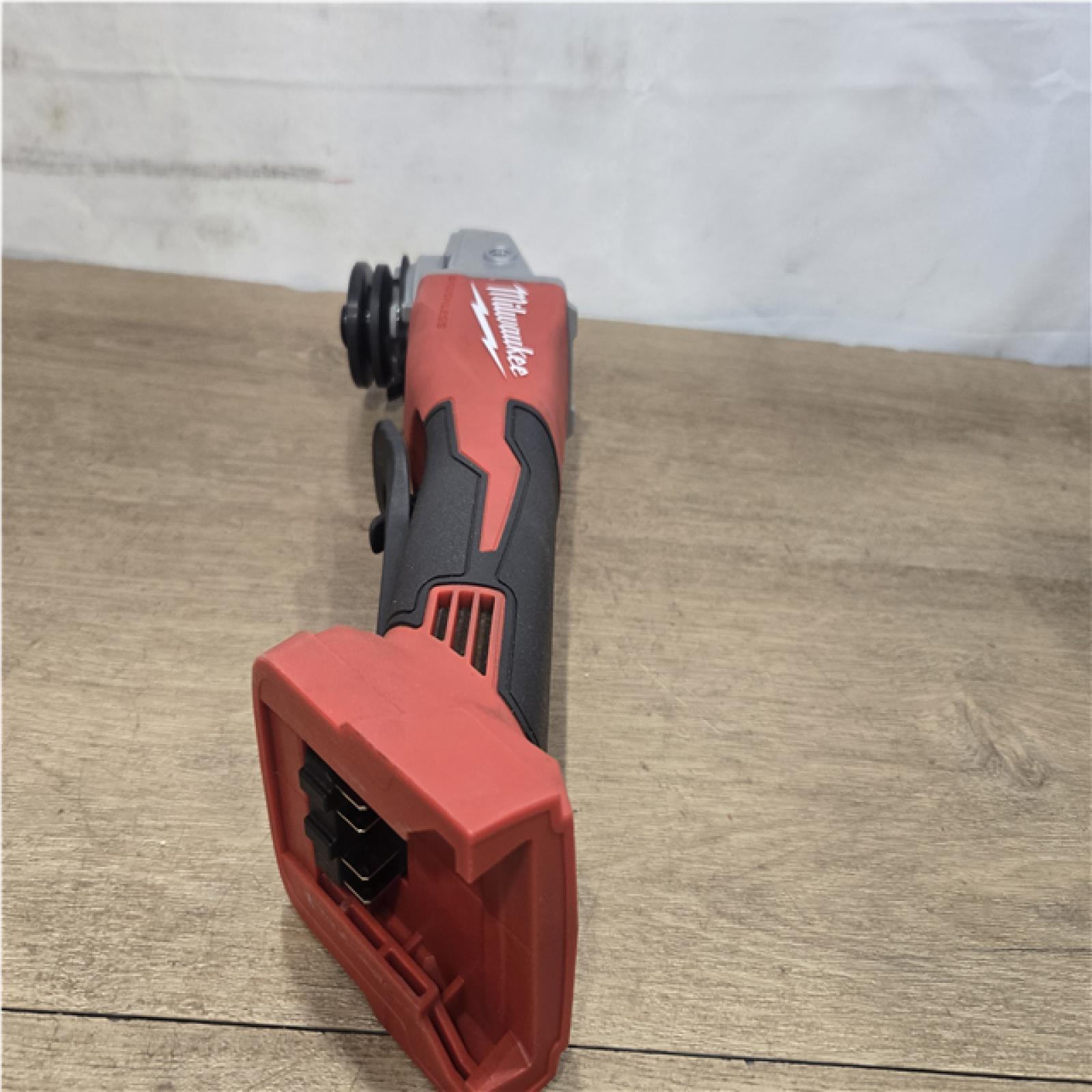 AS-IS Milwaukee 18V Lithium-Ion Brushless Cordless 4-1/2 in./5 in. Grinder w/Paddle Switch (Tool-Only)