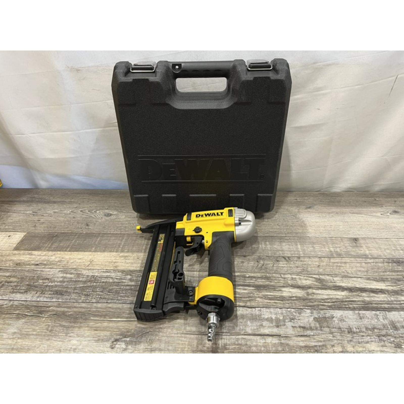 NEW - DEWALT Pneumatic 18-Gauge 1/4 in. Crown Corded Stapler
