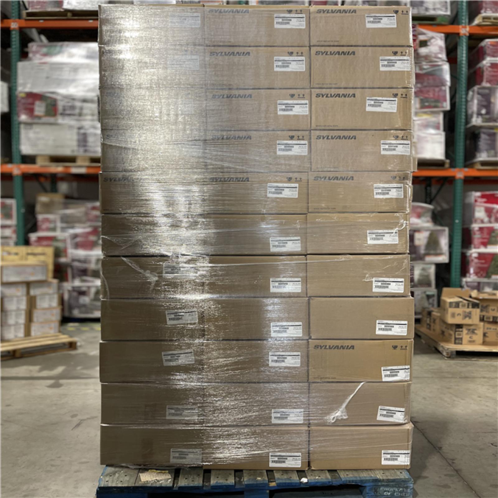 DALL AS LOCATION - LEDVANCE Integrated LED 6 in. Retro Fit Selectable Color 675 Lumen Dimmable Recessed Light White  Wet Rated (12-Pack) PALLET- (66 CASES)