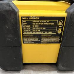 AS-IS DEWALT 1600 Peak Amp Jump Starter with Digital Compressor and USB Power Bank DXAEJ14