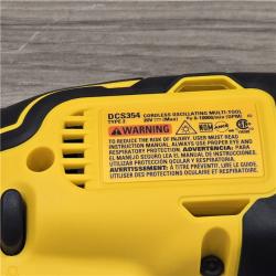 AS-IS DeWalt DCS354D1 20V Cordless Oscillating Multi-Tool Kit