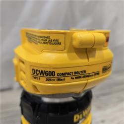 AS-IS Dewalt 20V MAX XR Cordless Compact Router (Tool Only)