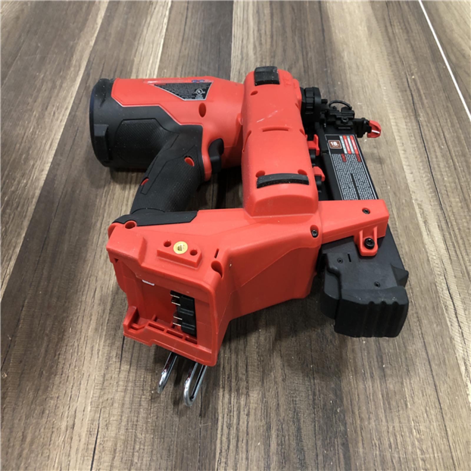 AS-IS Milwaukee FUEL 18-Volt Lithium-Ion Brushless Cordless Gen II 18-Gauge Brad Nailer (Tool-Only)