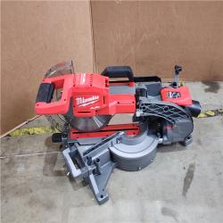 HOUSTON LOCATION - AS-IS M18 FUEL 18V 10 in. Lithium-Ion Brushless Cordless Dual Bevel Sliding Compound Miter Saw Kit with One 8.0 Ah Battery