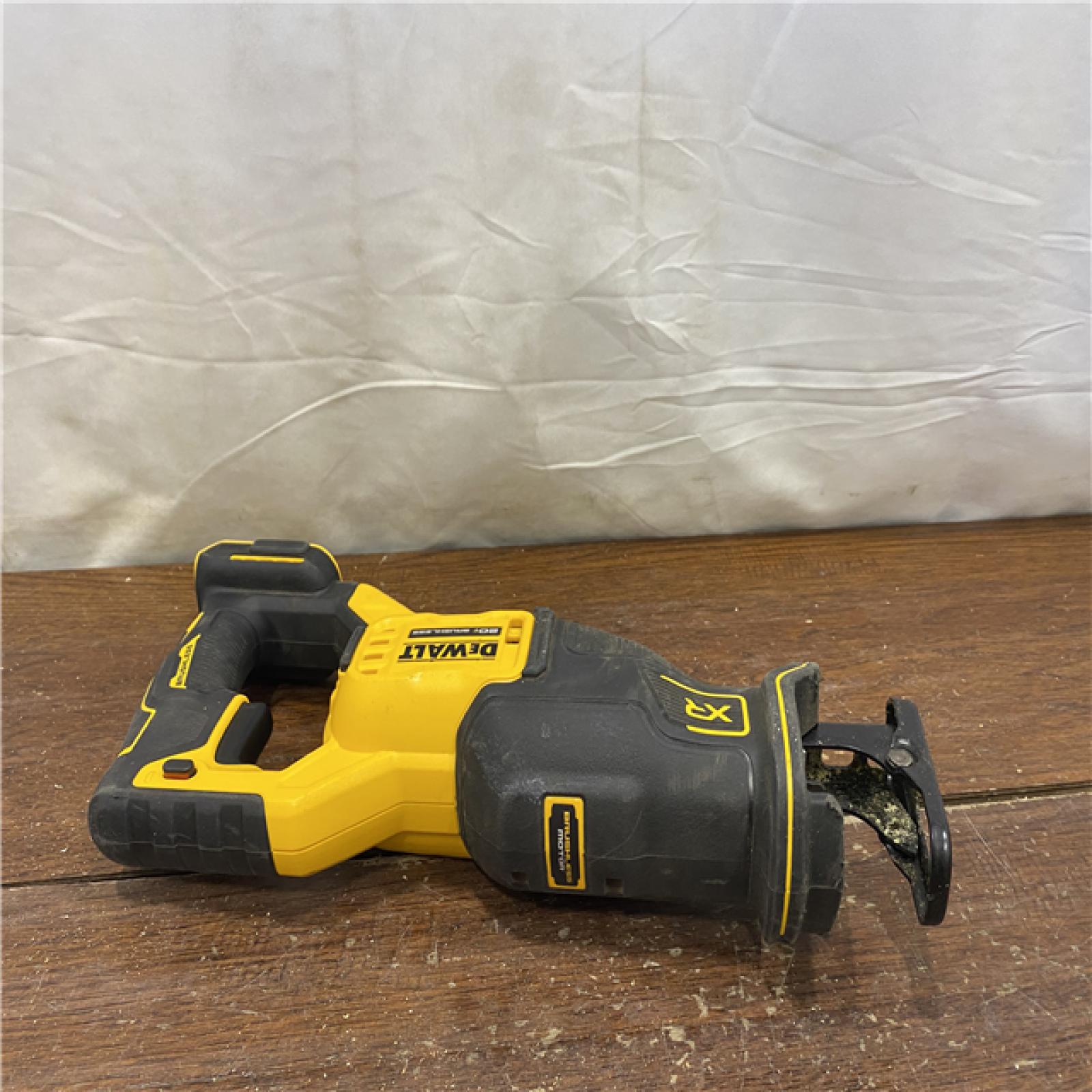 AS-IS DEWALT 20V MAX XR Cordless Brushless Reciprocating Saw (Tool Only)