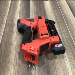 AS-IS Milwaukee FUEL 18-Volt Lithium-Ion Brushless Cordless 18-Gauge 1/4 in. Narrow Crown Stapler (Tool-Only)