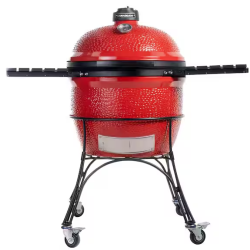 DALLAS LOCATION- KAMADO JOE Big Joe I 24 in. Charcoal Grill in Red