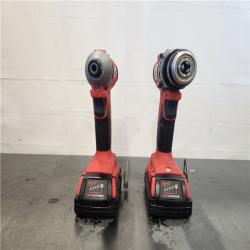 AS-IS- Milwaukee M18 Compact Brushless 2-Tool Combo Kit