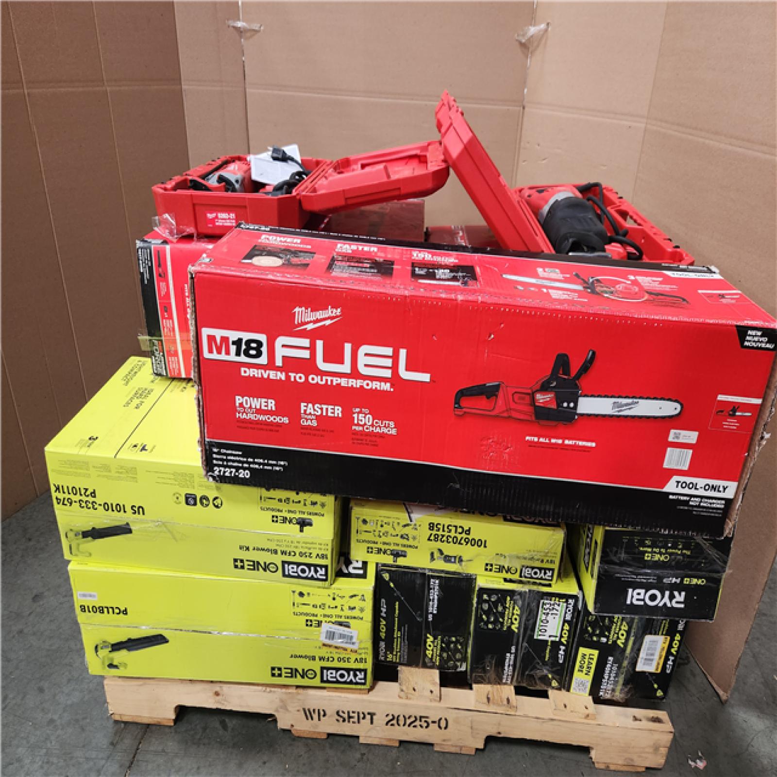 CALIFORNIA AS-IS TOOL PALLET