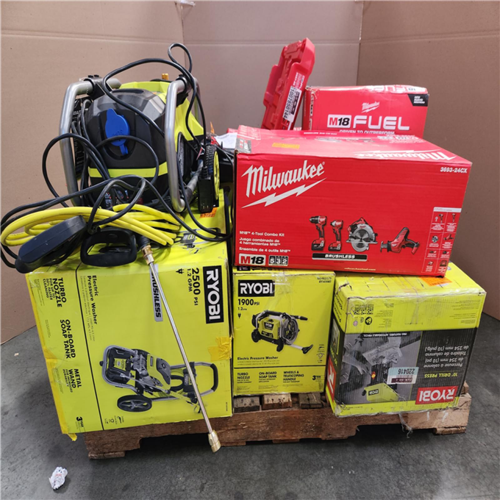 CALIFORNIA AS-IS TOOL PALLET