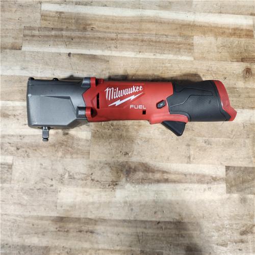 HOUSTON LOCATION - AS-IS Milwaukee  FUEL 12V Lithium-Ion Brushless Cordless 3/8 in. Right Angle Impact Wrench (Tool-Only)