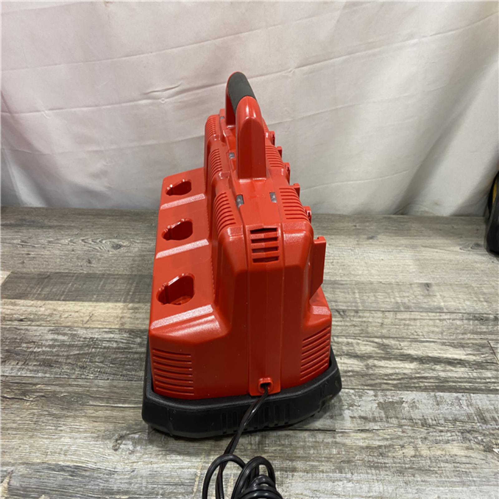 AS-IS Milwaukee 12-Volt/18-Volt Lithium-Ion Multi-Voltage 6-Port Sequential Rapid Battery Charger