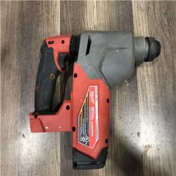AS-IS Milwaukee  FUEL 18V Lithium-Ion Brushless Cordless 1 in. SDS-Plus Rotary Hammer (Tool-Only)