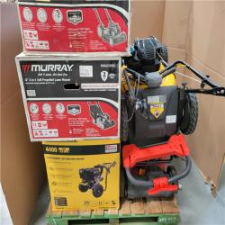 CALIFORNIA AS-IS OUTDOOR POWER EQUIPMENT