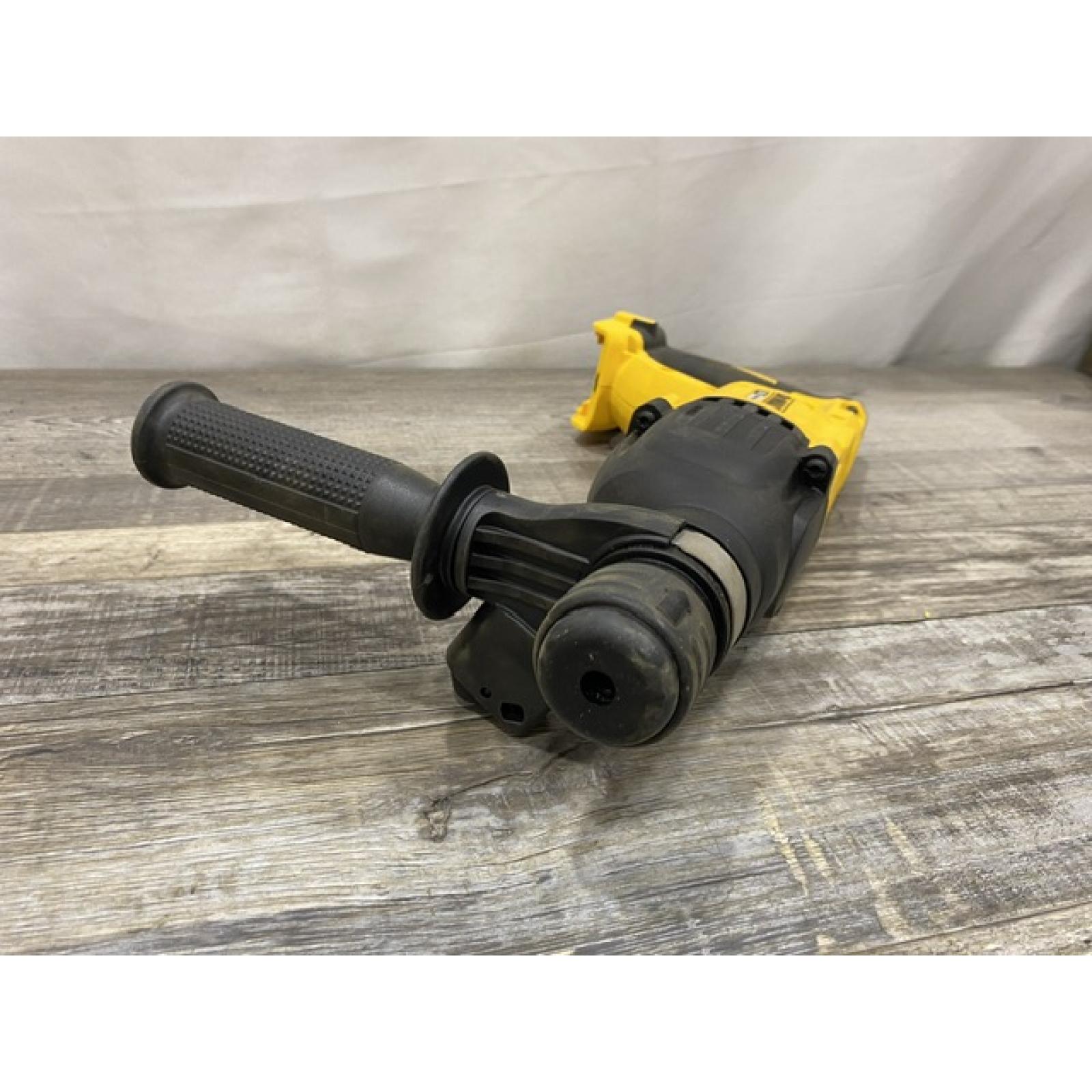 AS-IS DEWALT 20V MAX Cordless Brushless 1 in. SDS Plus D-Handle Concrete and Masonry Rotary Hammer (Tool Only)