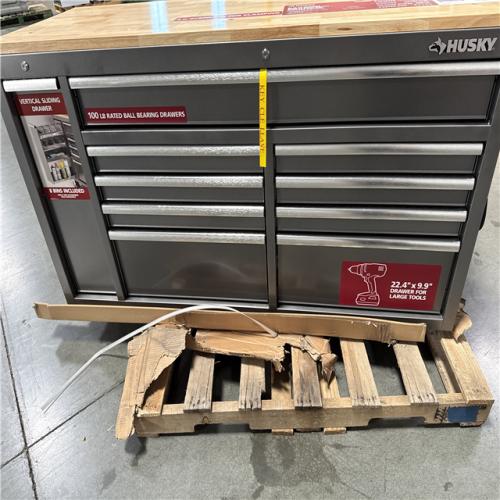 California AS-IS HUSKY 61 in. 10-Drawer Mobile Workbench