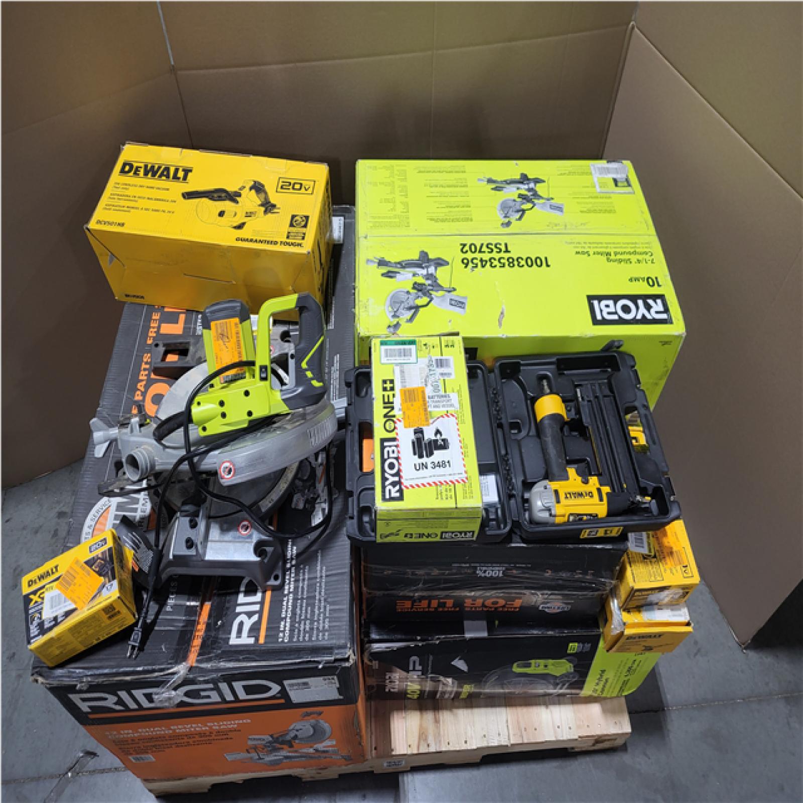 CALIFORNIA AS-IS TOOL PALLET