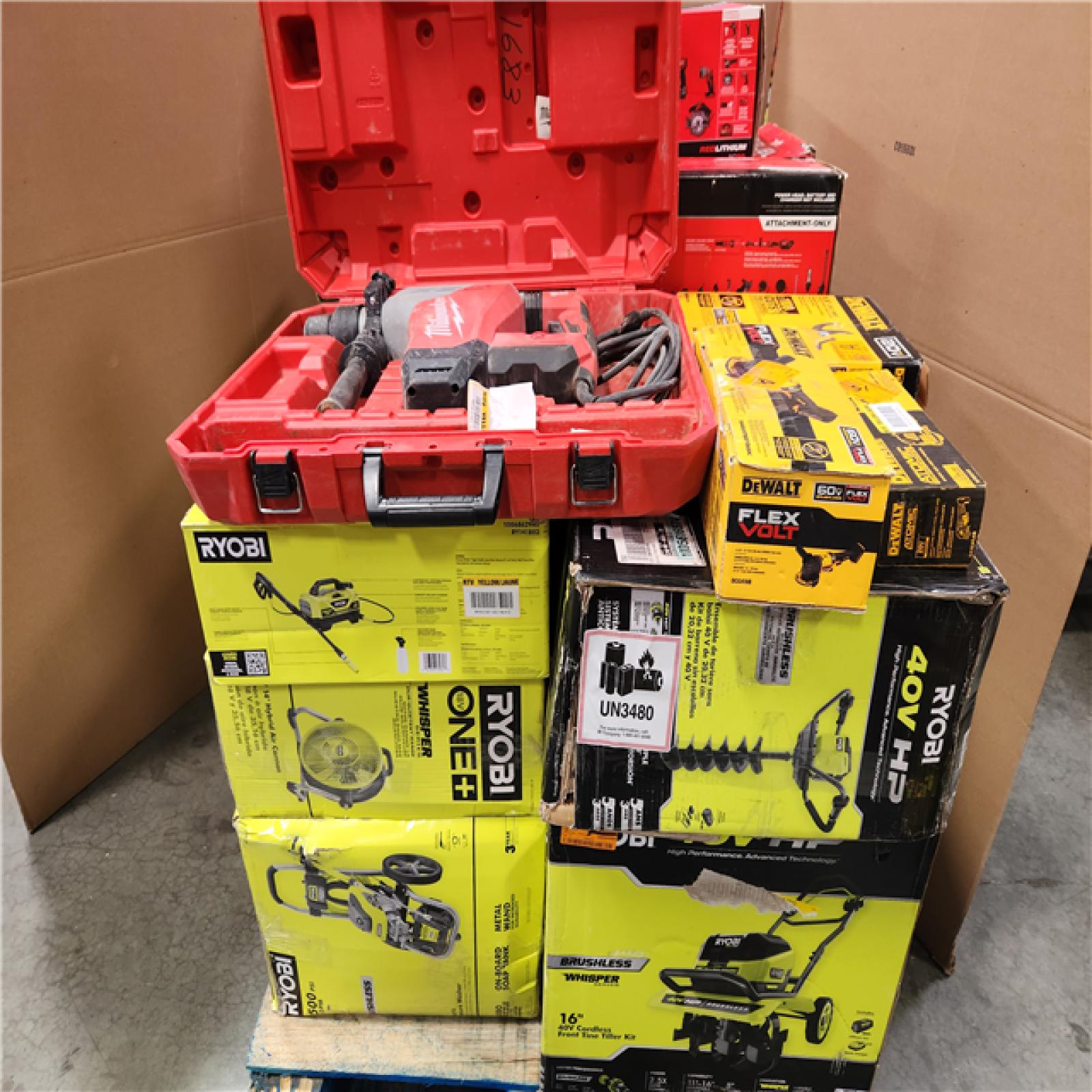 CALIFORNIA AS-IS TOOL PALLET