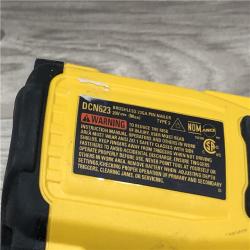 AS-IS DEWALT ATOMIC 20V MAX Lithium Ion Cordless 23 Gauge Pin Nailer Kit