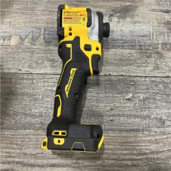 AS-IS DEWALT ATOMIC 20V MAX Lithium-Ion Cordless 1/4 in. Brushless Impact Driver Kit