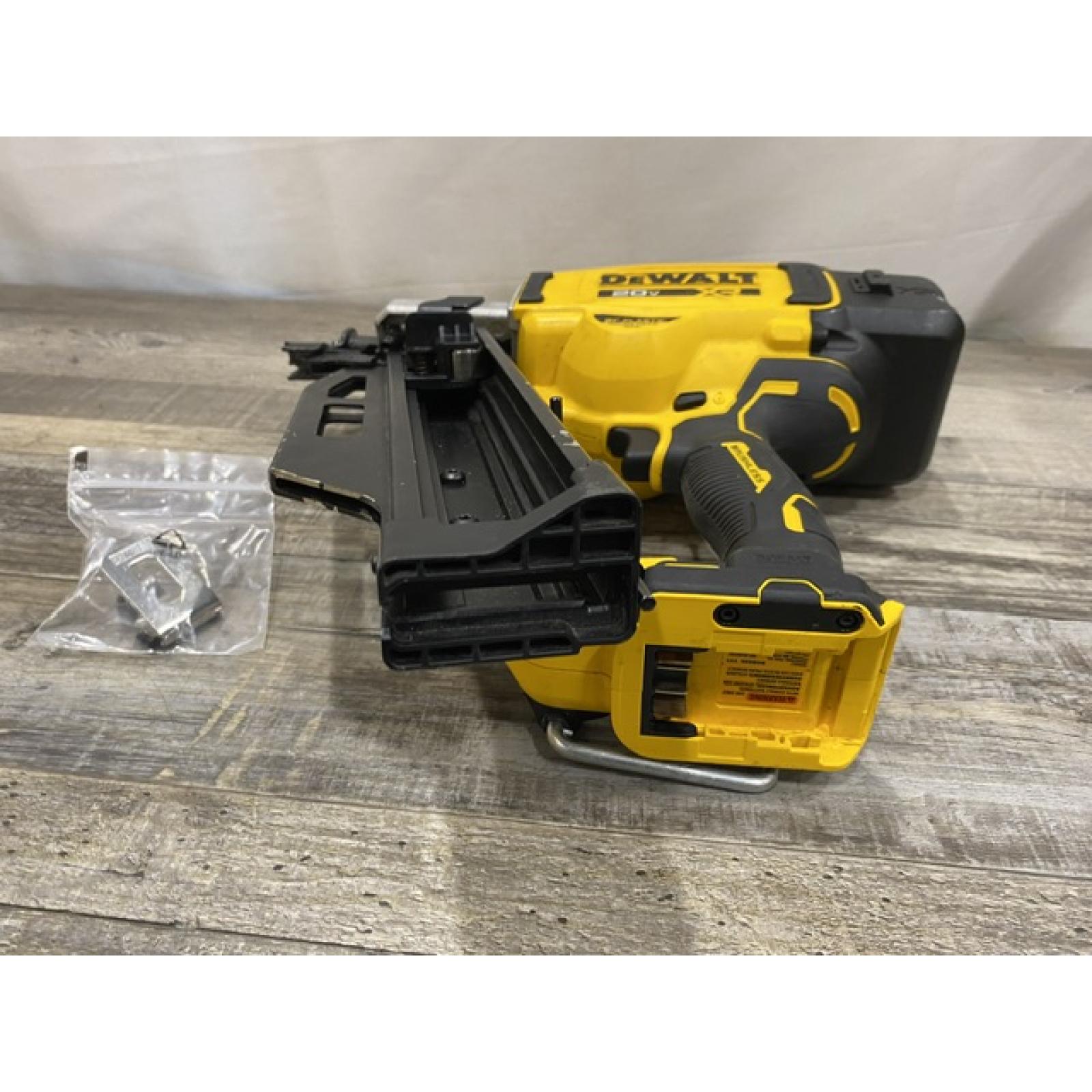 AS-IS DEWALT 20-Volt 21° Cordless Framing Nailer (Tool-Only)