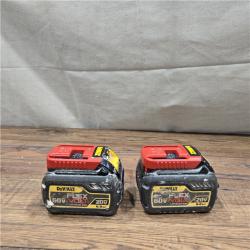 AS-IS DEWALT FLEXVOLT 20V/60V MAX Lithium-Ion 6.0Ah Battery Pack (2 Pack)