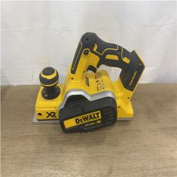AS-IS DEWALT 20V MAX XR Cordless Brushless 3-1/4 in. Planer (Tool Only)