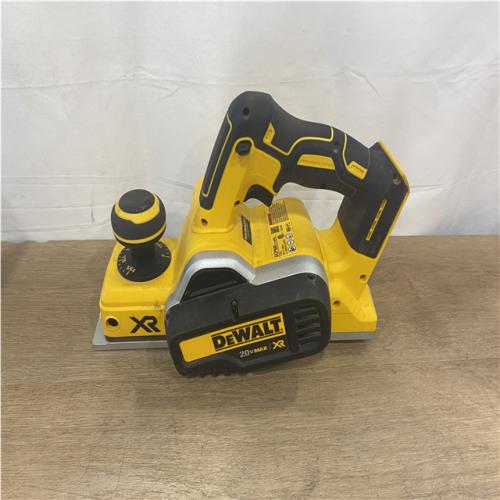 AS-IS DEWALT 20V MAX XR Cordless Brushless 3-1/4 in. Planer (Tool Only)
