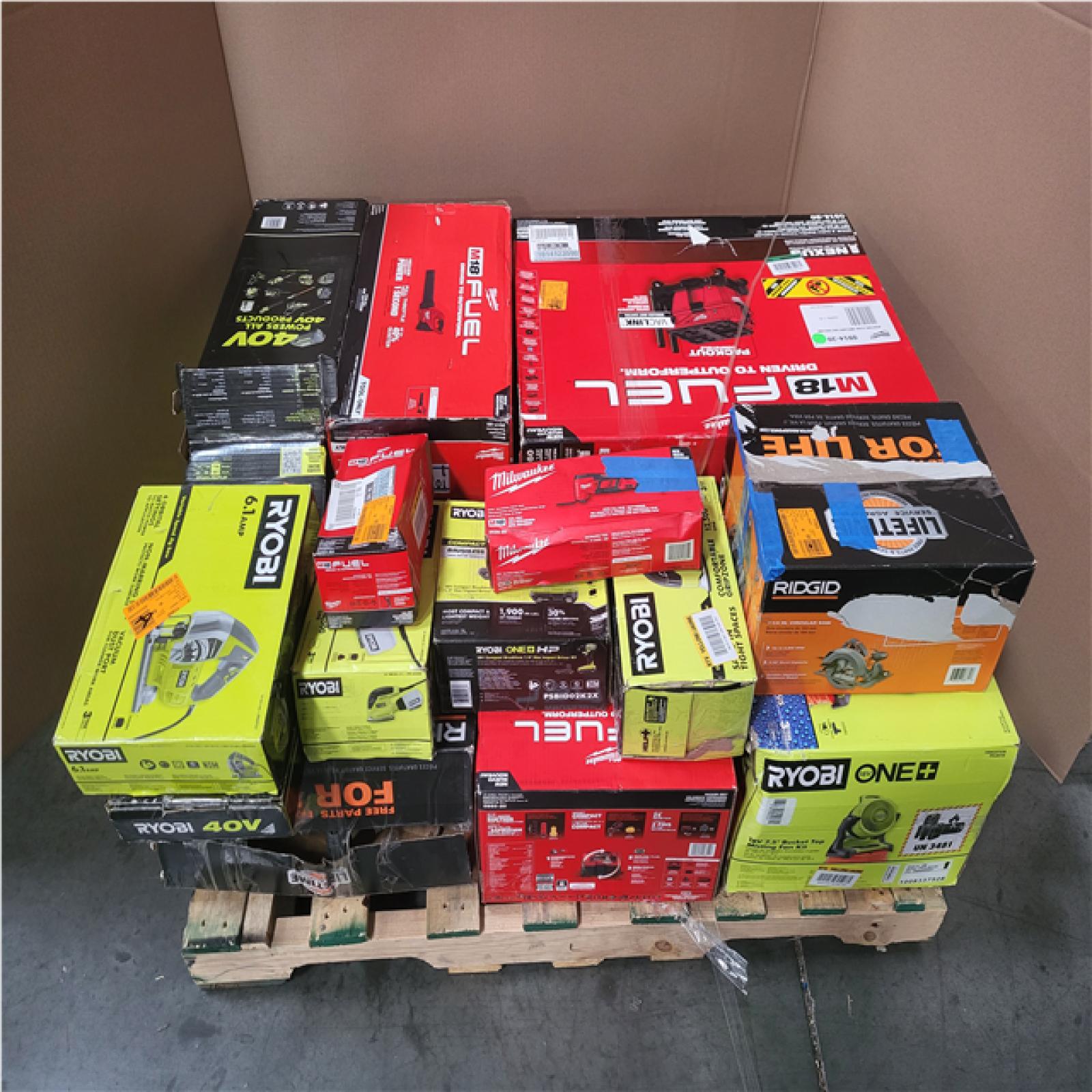CALIFORNIA AS-IS TOOL PALLET