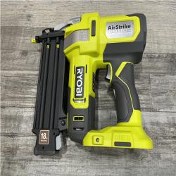 AS-IS RYOBI ONE+ 18V 18-Gauge Cordless AirStrike Brad Nailer (Tool Only)