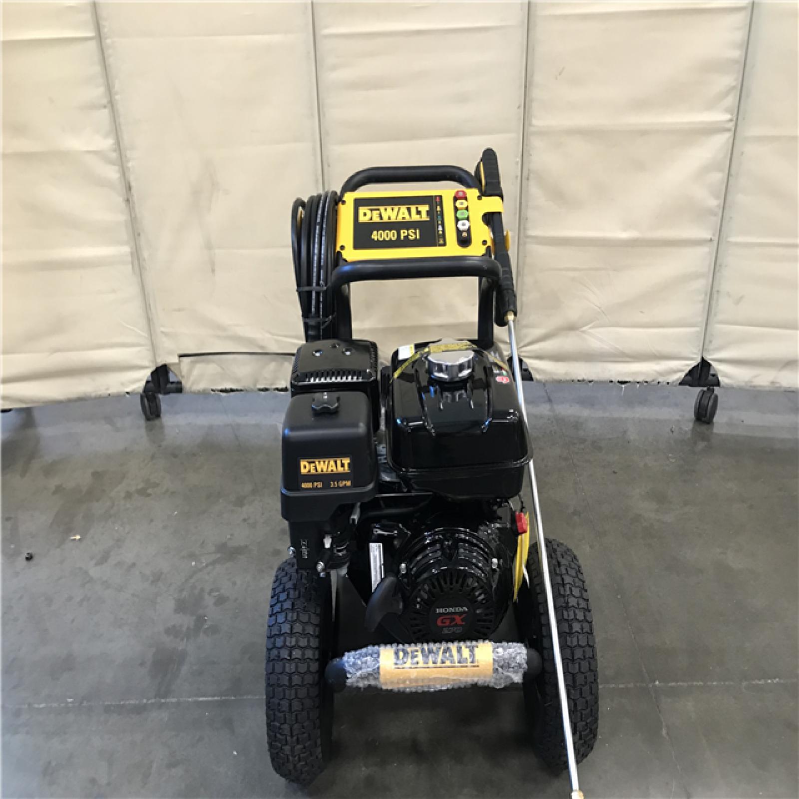 California AS-IS DEWALT DXPW4035 4000 PSI at 3.5 GPM HONDA Cold Water Professional Gas Pressure Washer