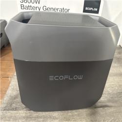 CALIFORNIA AS IS ECOFLOW DELTA 3 BATTERY GENERATOR