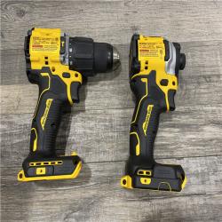 AS-IS DEWALT ATOMIC 20V MAX Lithium-Ion Cordless 2-Tool Combo Kit