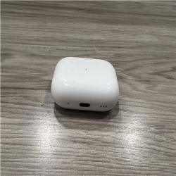 AS-IS Apple AirPods Pro (2nd Generation) with the USB-C MagSafe Charging Case