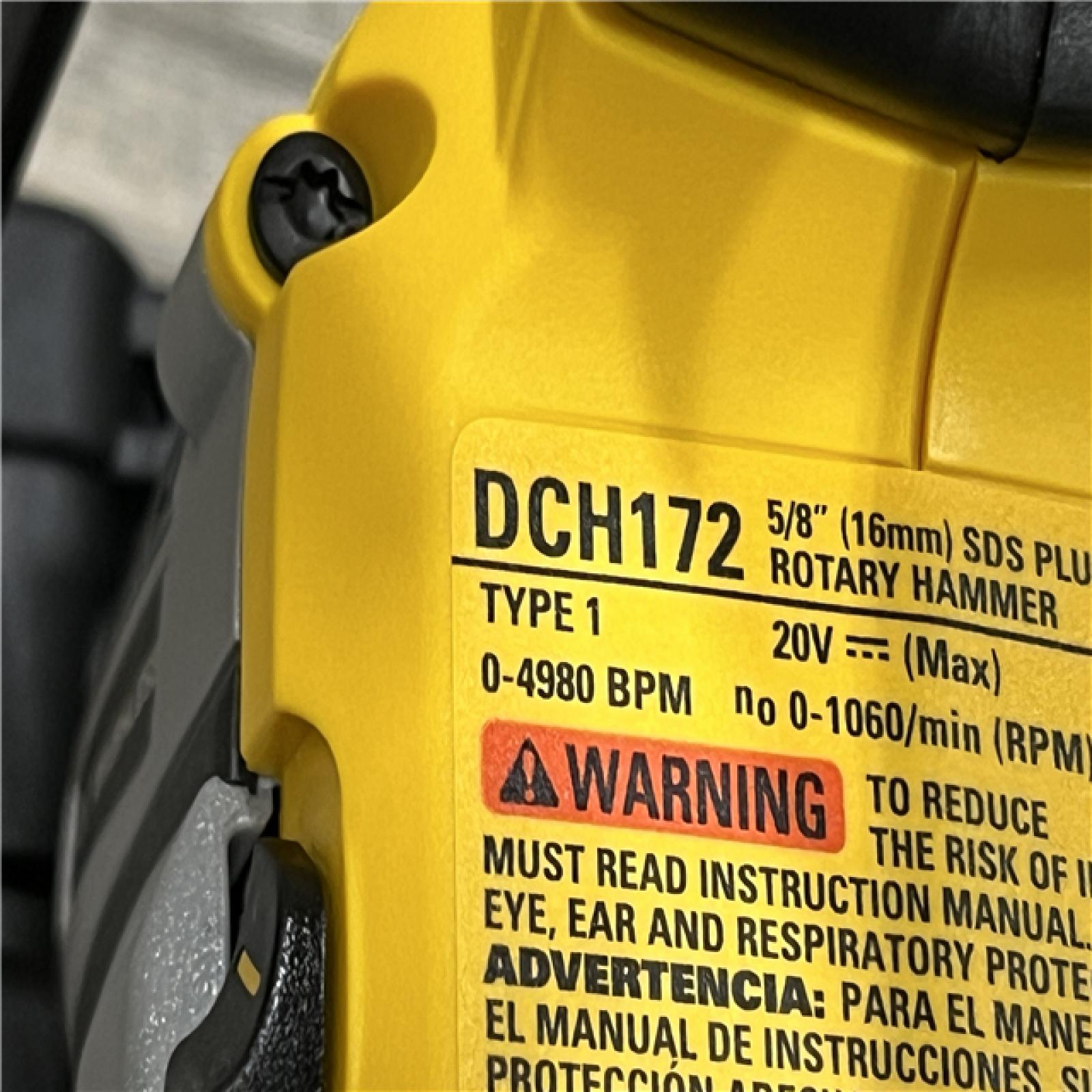 AS-IS DEWALT ATOMIC 20V MAX Cordless Brushless Ultra-Compact 5/8 in. SDS Plus Hammer Drill (Tool Only)