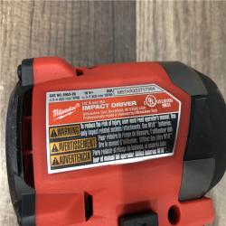 AS-IS Milwaukee FUEL 18V Lithium-Ion Brushless Cordless 1/4 in. Hex Impact Driver (Tool-Only)