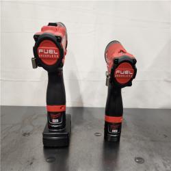 AS-IS- Milwaukee 12V Brushless Hammer Drill and Impact Driver Combo Kit