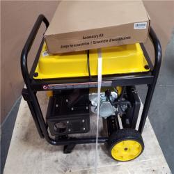 CALIFORNIA AS-IS CHAMPION DUAL FUEL PORTABLE GENERATOR