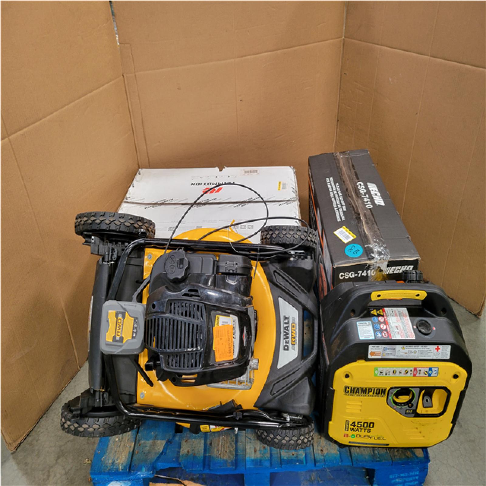 CALIFORNIA AS-IS OUTDOOR POWER EQUIPMENT