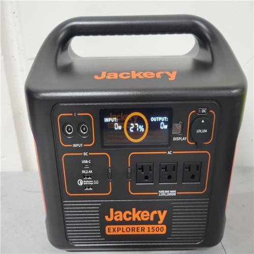 CALIFORNIA NEW JACKERY SOLAR GENERATOR