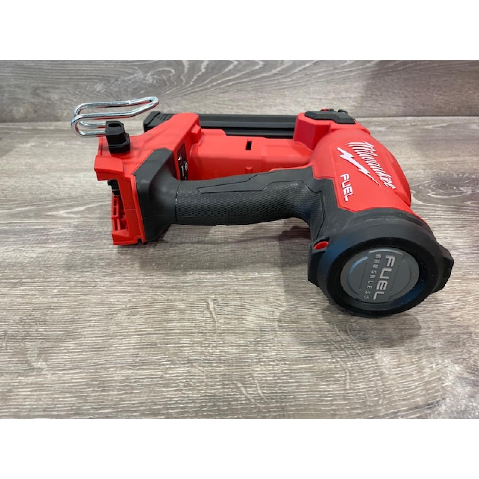 AS-IS Milwaukee FUEL 18-Volt Lithium-Ion Brushless Cordless Gen II 18-Gauge Brad Nailer (Tool-Only)