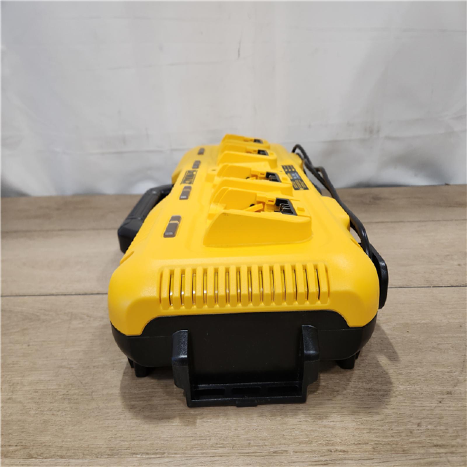 AS-IS- 20-Volt MAX 4-Port Charger with 20-Volt MAX Lithium-Ion 5.0 Ah and 2.0 Ah Batteries