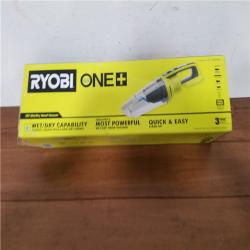 California NEW Ryobi One+ 18V Wet/Dry Hand Vacuum (Tool Only)