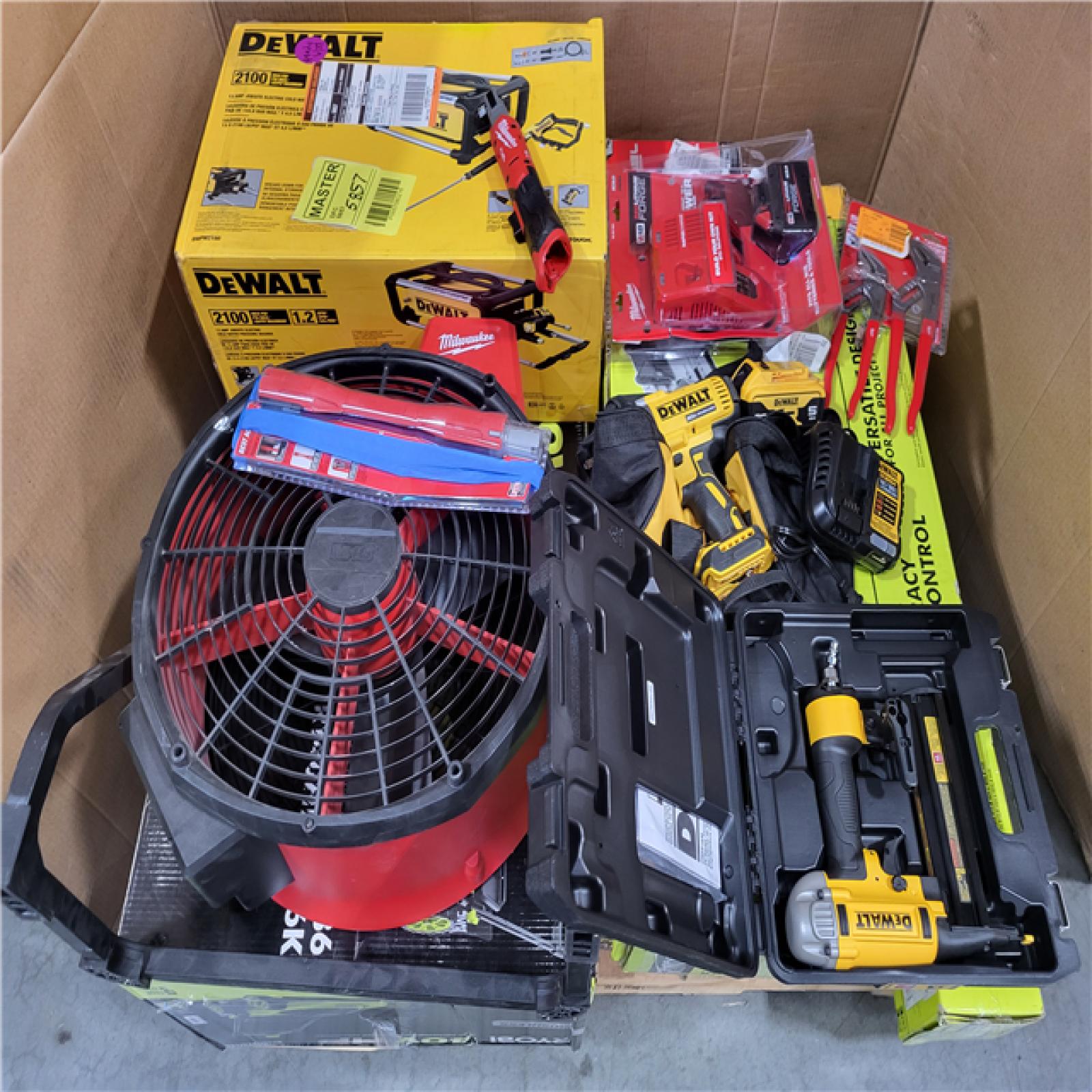 CALIFORNIA AS-IS TOOL PALLET