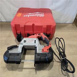 AS-IS Milwaukee 11 Amp Deep Cut Band Saw with Hard Case (Tool-Only)