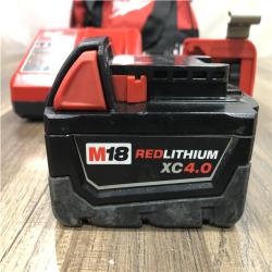 AS-IS Milwaukee 18V Lithium-Ion Brushless Cordless 1/2 in. Compact Hammer Drill/Driver Kit